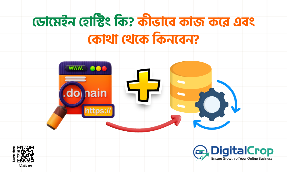 ডোমেইন হোস্টিং কি কীভাবে কাজ করে এবং কোথা থেকে কিনবেন