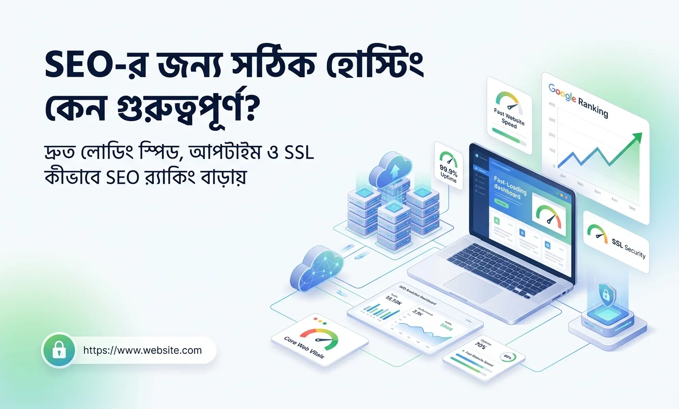 SEO-র জন্য হোস্টিং নির্বাচনে বিশেষ বিষয়