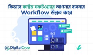 কাস্টম সফটওয়্যার ডেভেলপমেন্টের ধাপসমূহ: পরিকল্পনা, ডিজাইন, ডেভেলপমেন্ট ও ডিপ্লয়মেন্ট