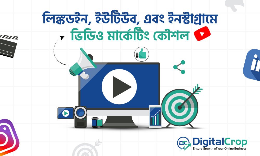 লিঙ্কডইন, ইউটিউব, এবং ইনস্টাগ্রামে ভিডিও মার্কেটিং কৌশল