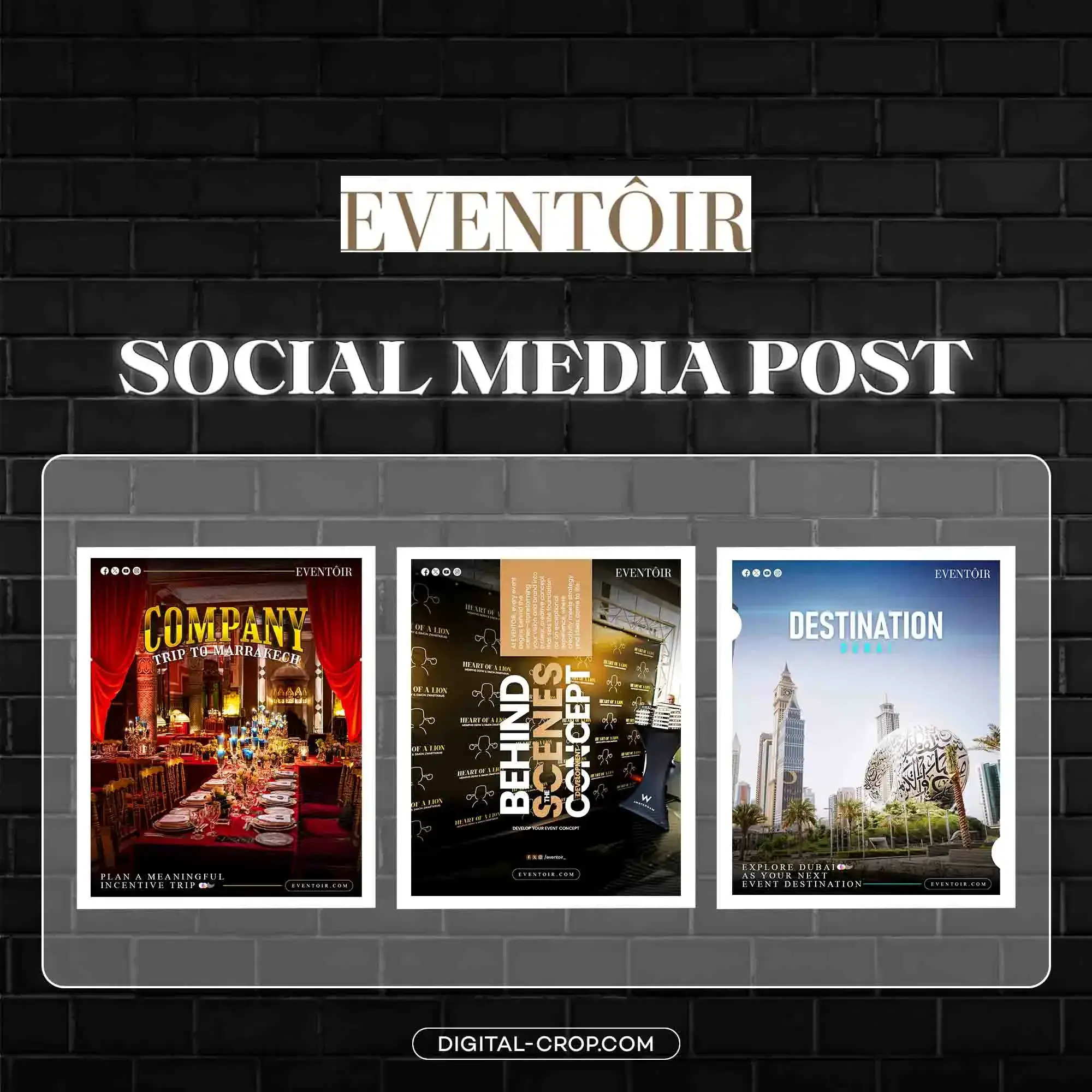 Eventoir Social Media Poster